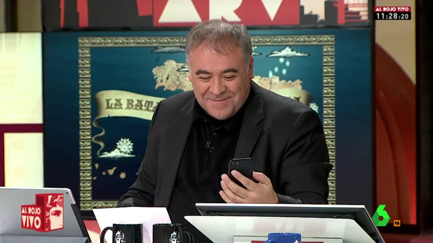 Frame 10.822797 de: Ferreras 'confirma' con el Instituto Meteorológico la previsión de Mariano Rajoy: "Va a llover" Frame 10.822797 de: Ferreras 'confirma' con el Instituto Meteorológico la previsión de Mariano Rajoy: "Va a llover"