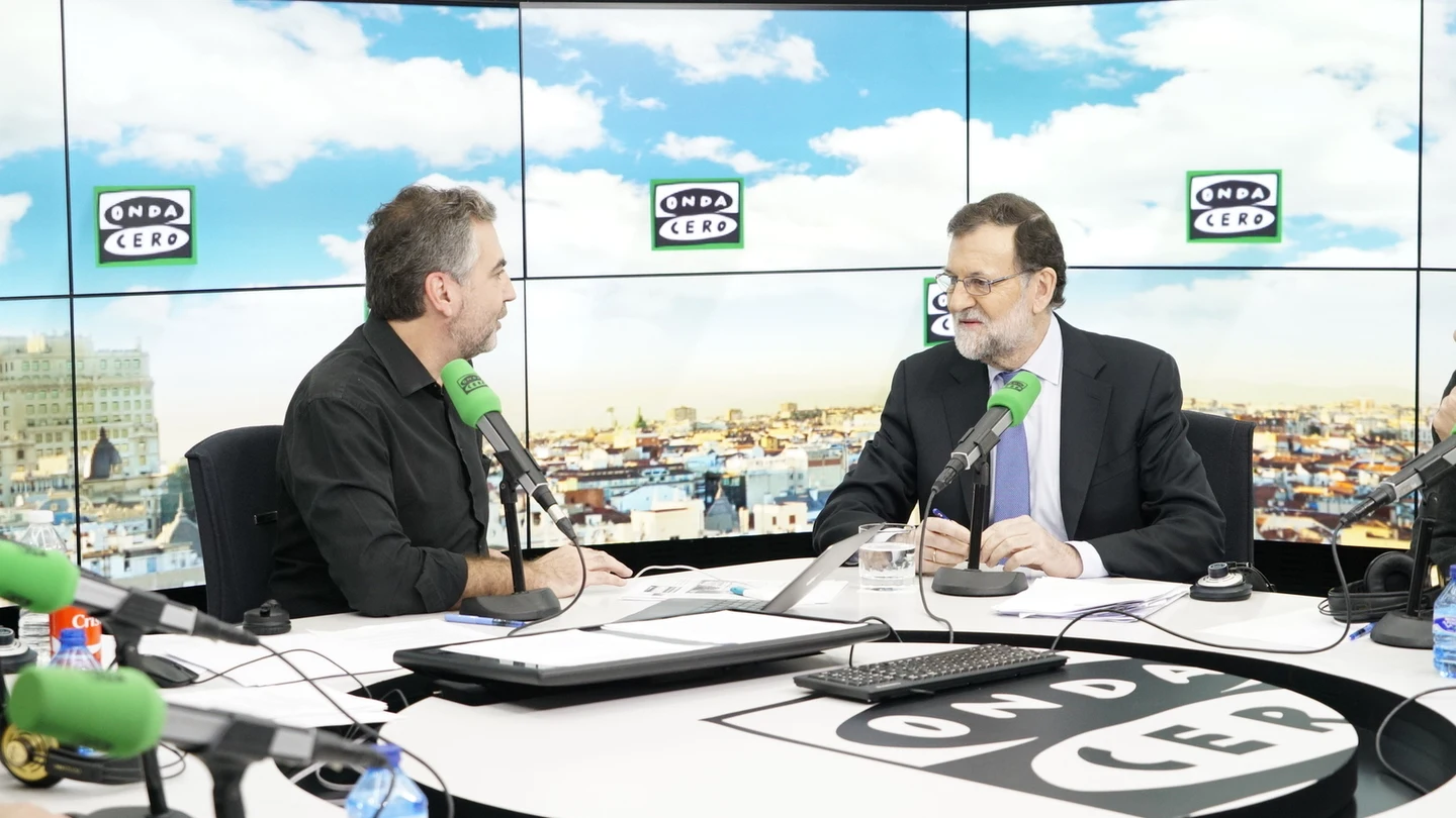Mariano Rajoy en su entrevista con Carlos Alsina Mariano Rajoy en su entrevista con Carlos Alsina