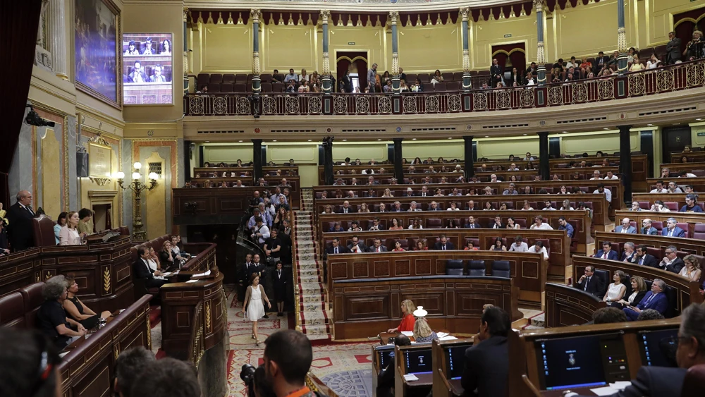 Vista general del Congreso de los Diputados