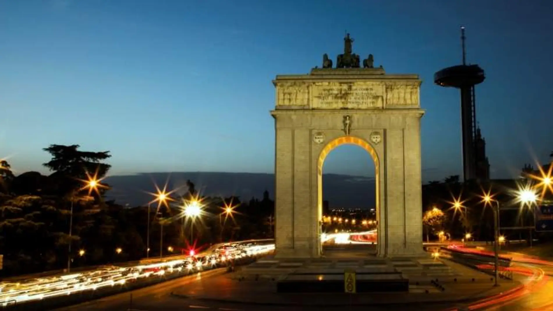 Arco de la Victoria, en Madrid