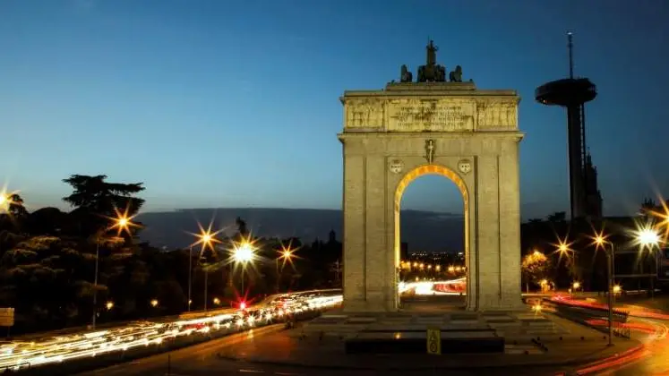 Arco de la Victoria, en Madrid