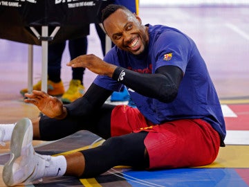 Joey Dorsey, en su etapa como jugador del Barcelona Joey Dorsey, en su etapa como jugador del Barcelona