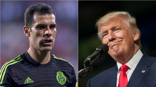 Rafa Márquez y Donald Trump Rafa Márquez y Donald Trump