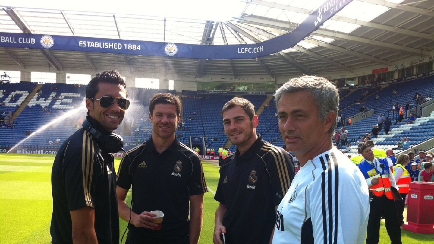 La imagen que ha subido Arbeloa a Twitter