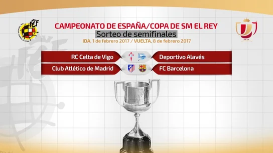 Cruces de semifinales de la Copa del Rey Cruces de semifinales de la Copa del Rey