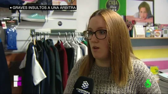 Frame 7.156666 de: Soraya, la árbitra que sufrió insultos machistas en Jaén: " Frame 7.156666 de: Soraya, la árbitra que sufrió insultos machistas en Jaén: "