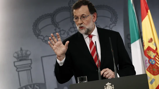 Mariano Rajoy en rueda de prensa Mariano Rajoy en rueda de prensa