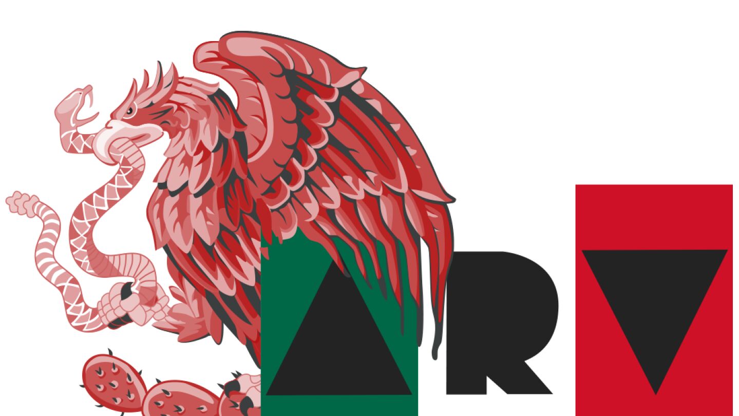 Logo de 'Al Rojo Vivo' con un gui&ntilde;o a M&eacute;xico