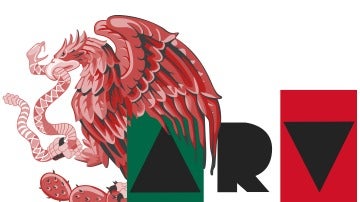 Logo de 'Al Rojo Vivo' con un guiño a México