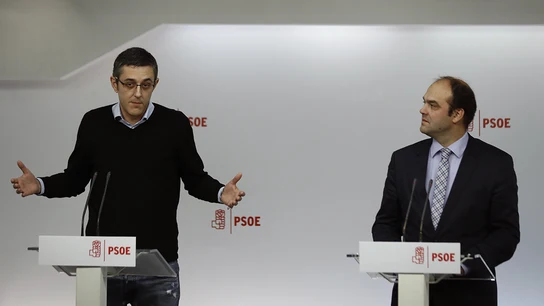 Eduardo Madina y José Carlos Díez Eduardo Madina y José Carlos Díez