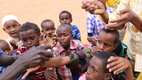 Niños en Kenia