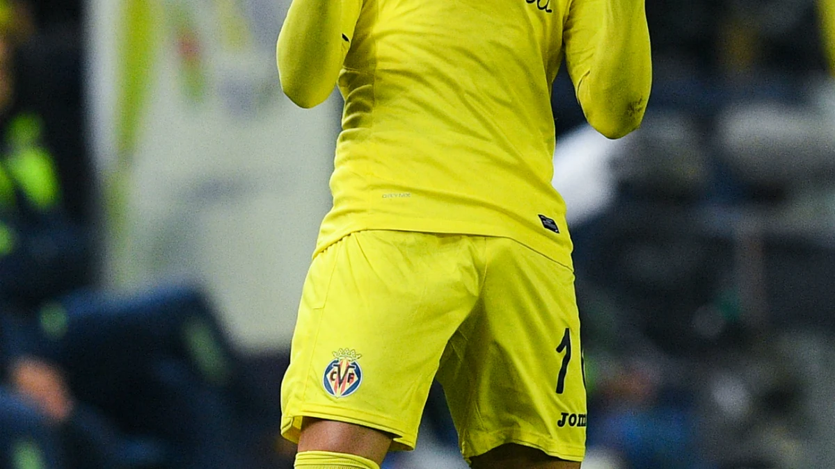 Pato, en un partido contra el Villarreal Pato, en un partido contra el Villarreal