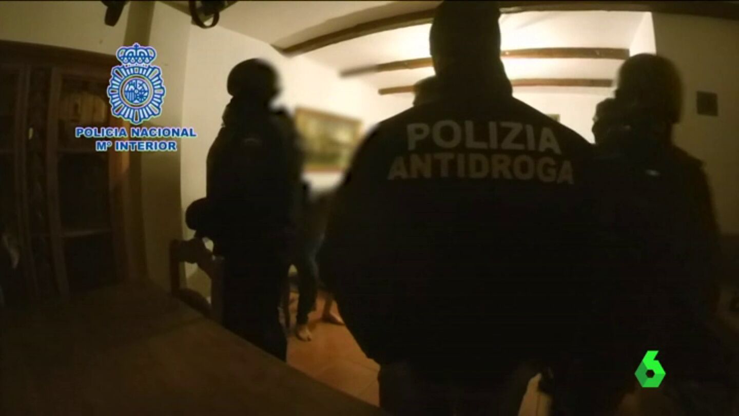 Frame 27.914553 de: Detenido en M&aacute;laga un l&iacute;der de la camorra, uno de los m&aacute;ximos responsables en el tr&aacute;fico internacional de coca&iacute;na y hach&iacute;s
