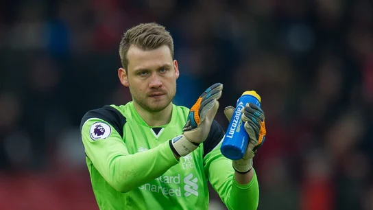 El portero del Liverpool Simon Mignolet El portero del Liverpool Simon Mignolet