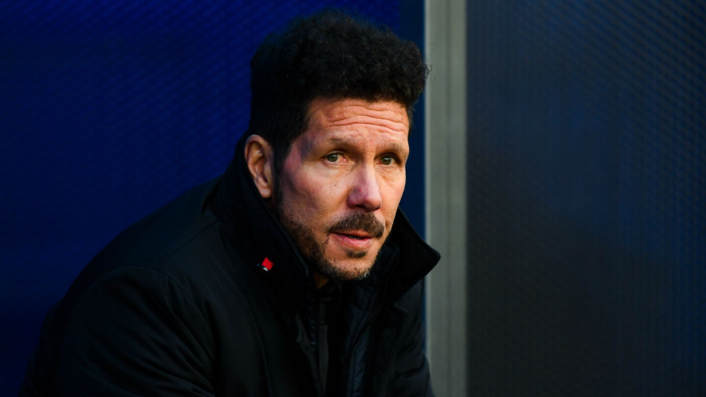 Diego Simeone, en un partido