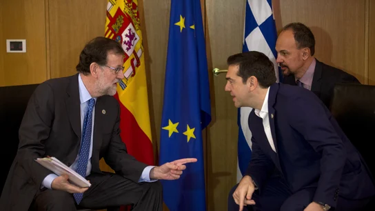 Mariano Rajoy y Alexis Tsipras Mariano Rajoy y Alexis Tsipras