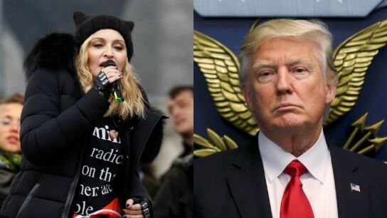 Trump responde a Madonna tras sus declaraciones en la Marcha de las Mujeres