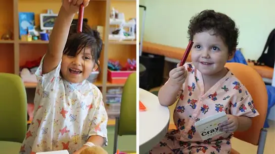 Un grupo de padres reciclan lápices para niños hospitalizados Ayudan a niños enfermos