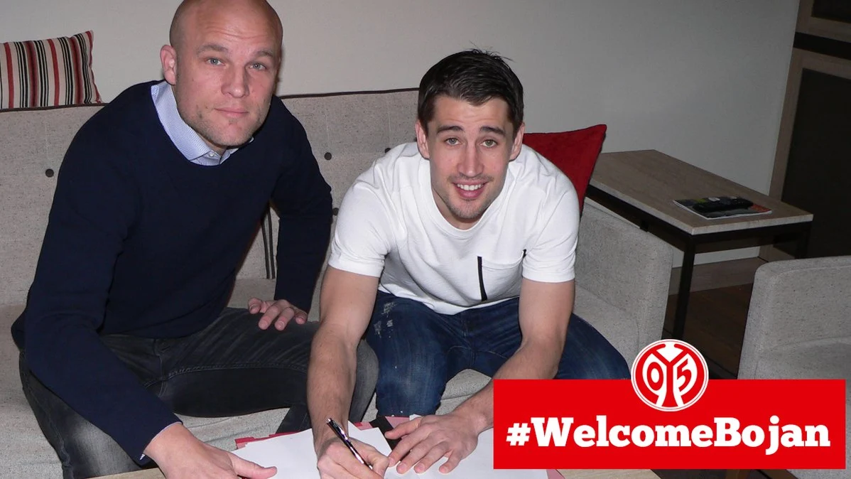 Bojan firma con el Mainz 05 Bojan firma con el Mainz 05