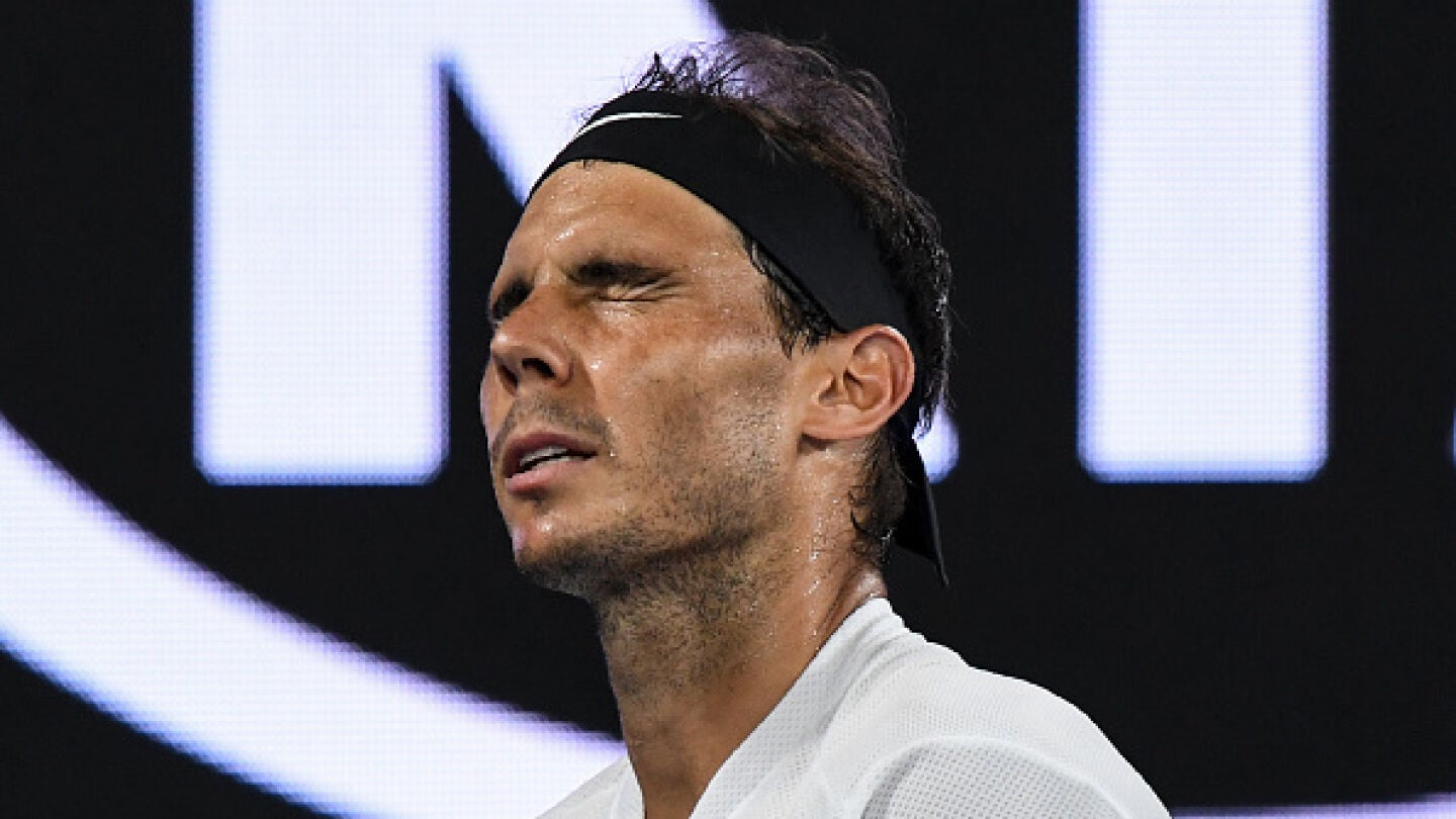 Nadal lamenta una acci&oacute;n durante el Open de Australia