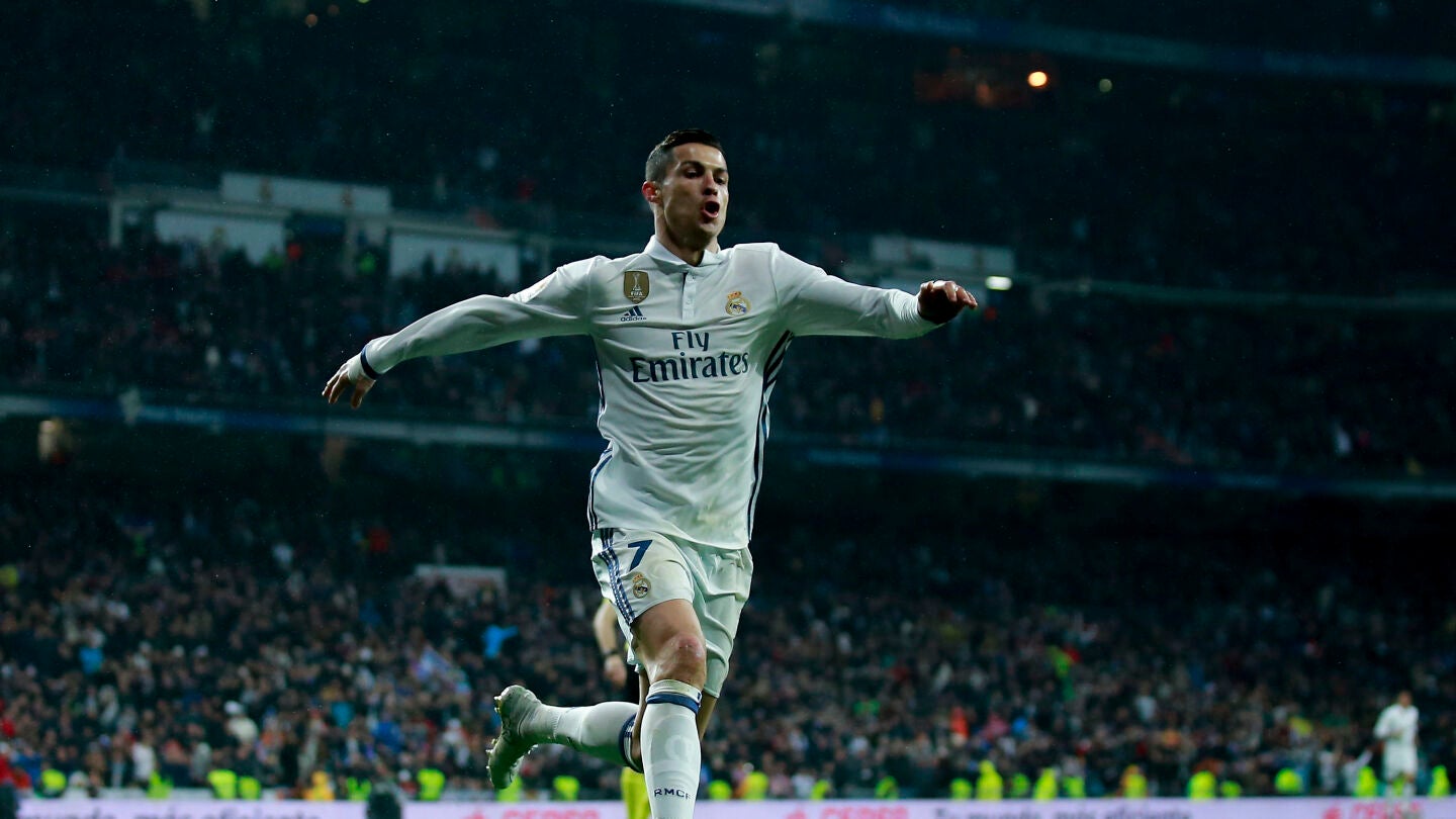 Cristiano Ronaldo celebrando un gol