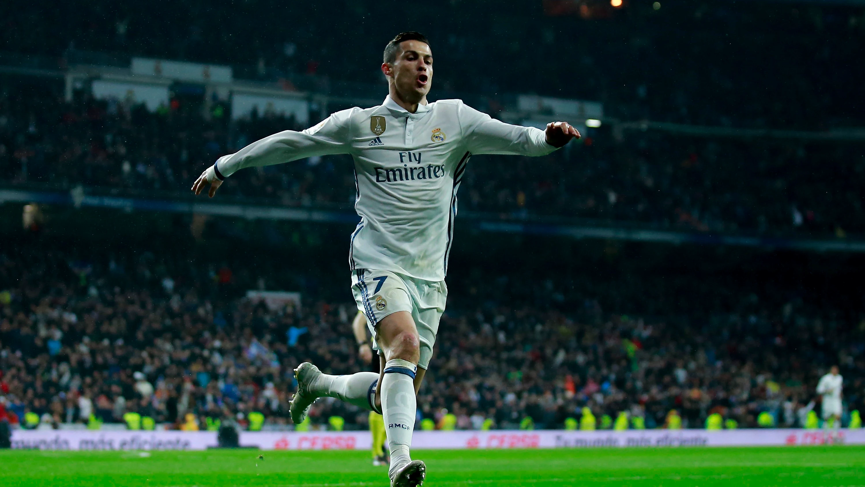 Cristiano Ronaldo celebrando un gol