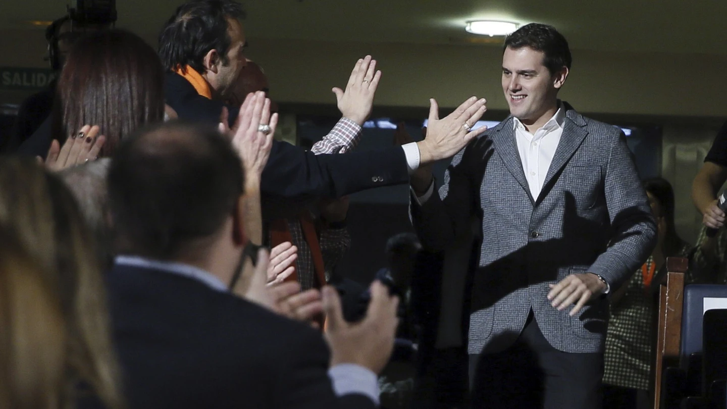 El presidente de Ciudadanos, Albert Rivera El presidente de Ciudadanos, Albert Rivera
