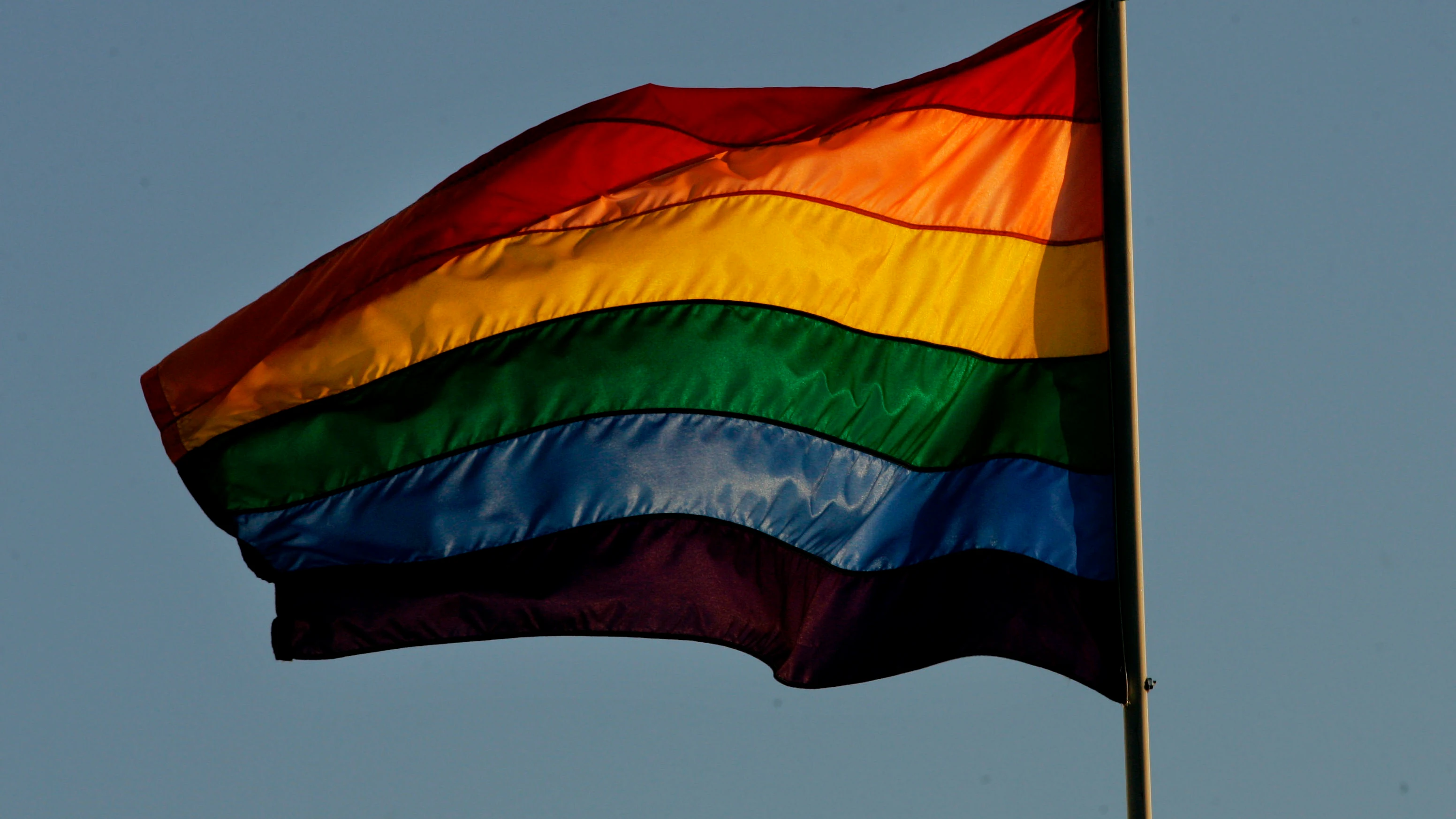 Imagen de archivo de una bandera LGTBI