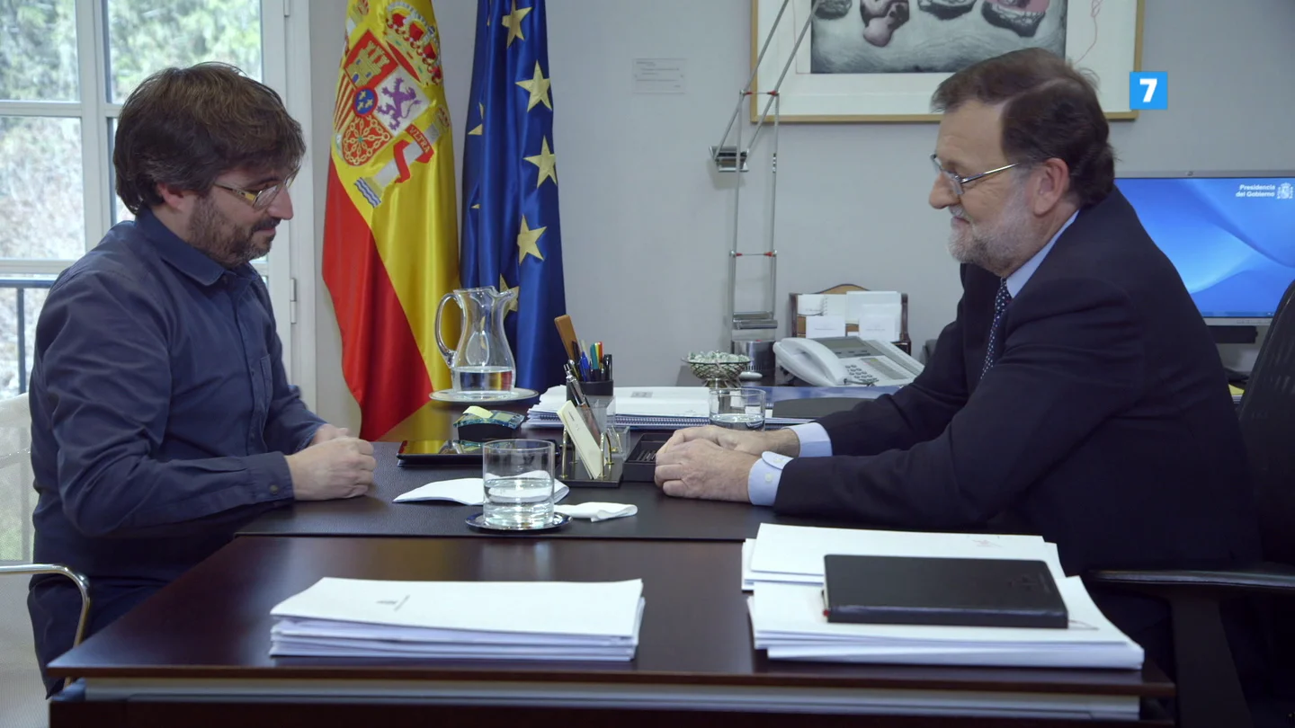 Jordi Évole y Mariano Rajoy Jordi Évole y Mariano Rajoy