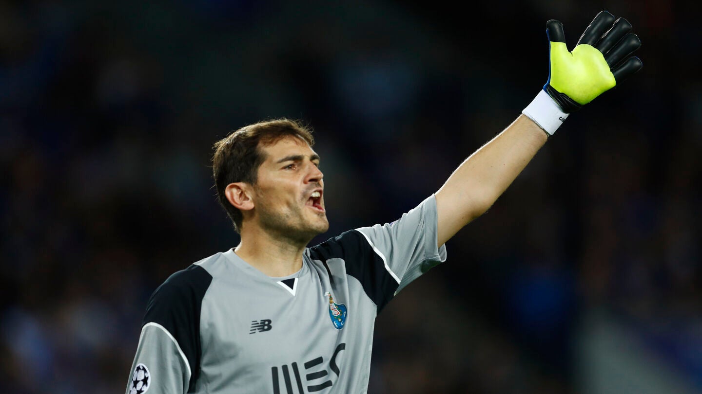 Iker Casillas, en un partido con el Oporto
