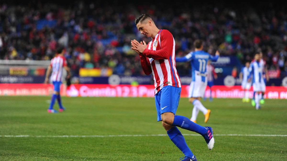 Fernando Torres, ante el Leganés