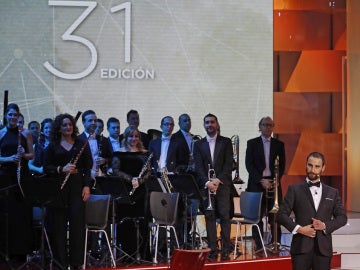 Dani Rovira durante la gala de los Premios Goya 2017 Dani Rovira durante la gala de los Premios Goya 2017