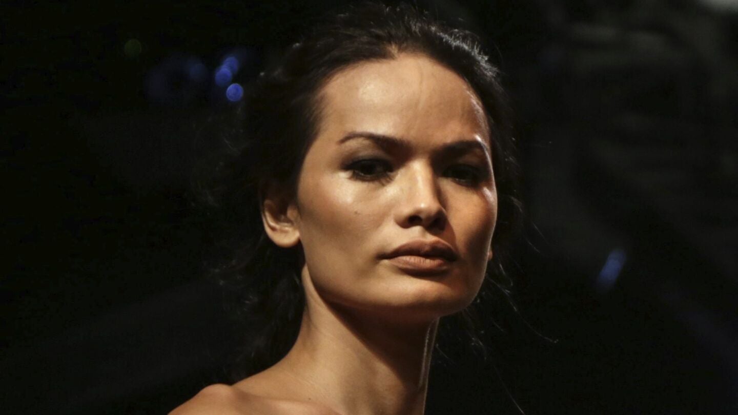  Anjali Lama, la primera modelo transg&eacute;nero en desfilar en la semana de la moda de Bombay