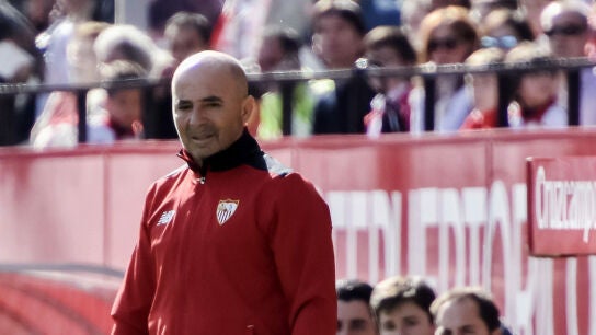 Sampaoli, en la banda del S&aacute;nchez Pizju&aacute;n