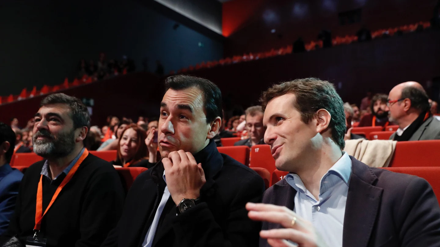 Fernando Martínez-Maillo y Pablo Casado, en la Asamblea Nacional de Ciudadanos Fernando Martínez-Maillo y Pablo Casado, en la Asamblea Nacional de Ciudadanos