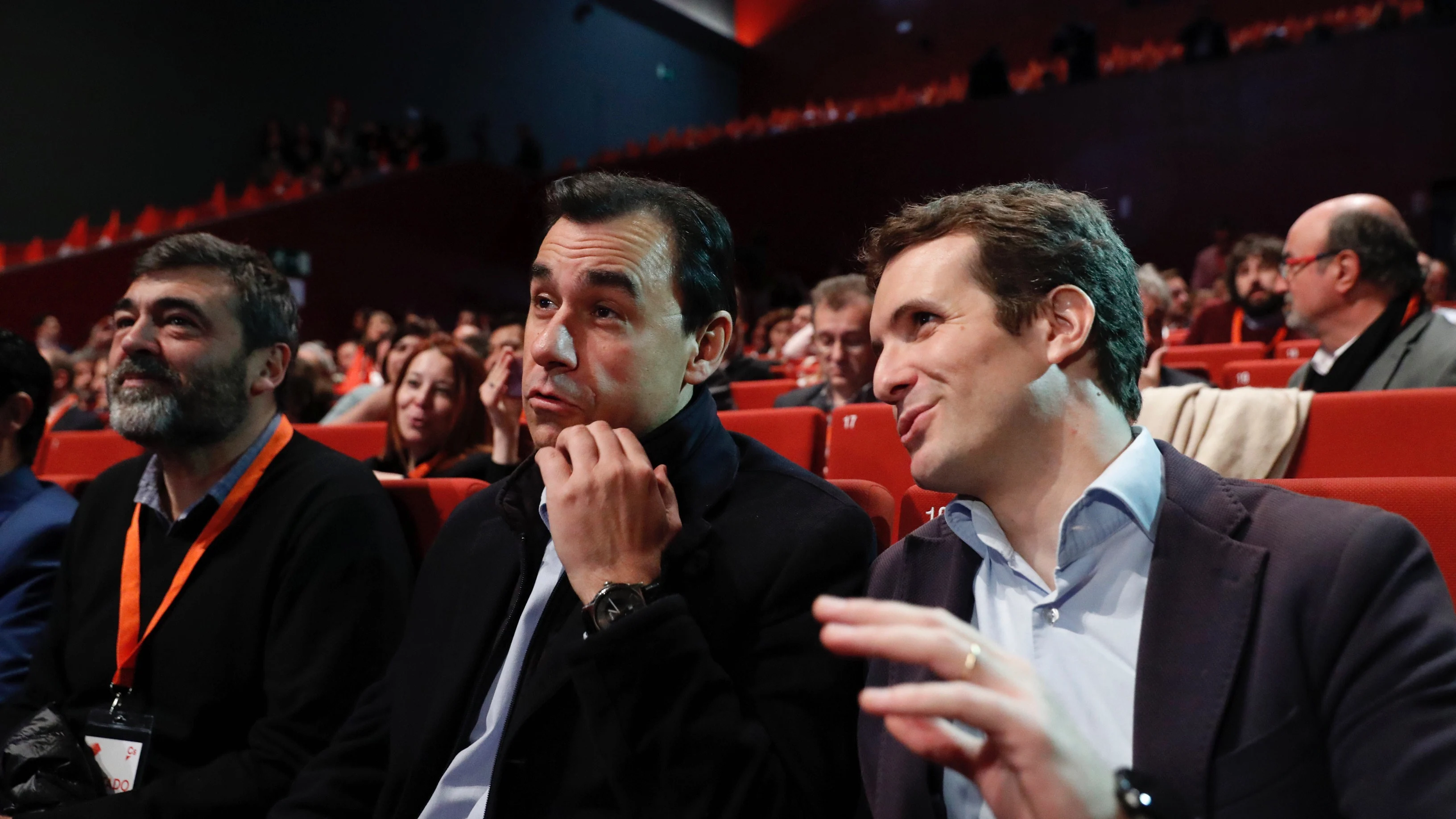 Fernando Martínez-Maillo y Pablo Casado, en la Asamblea Nacional de Ciudadanos Fernando Martínez-Maillo y Pablo Casado, en la Asamblea Nacional de Ciudadanos