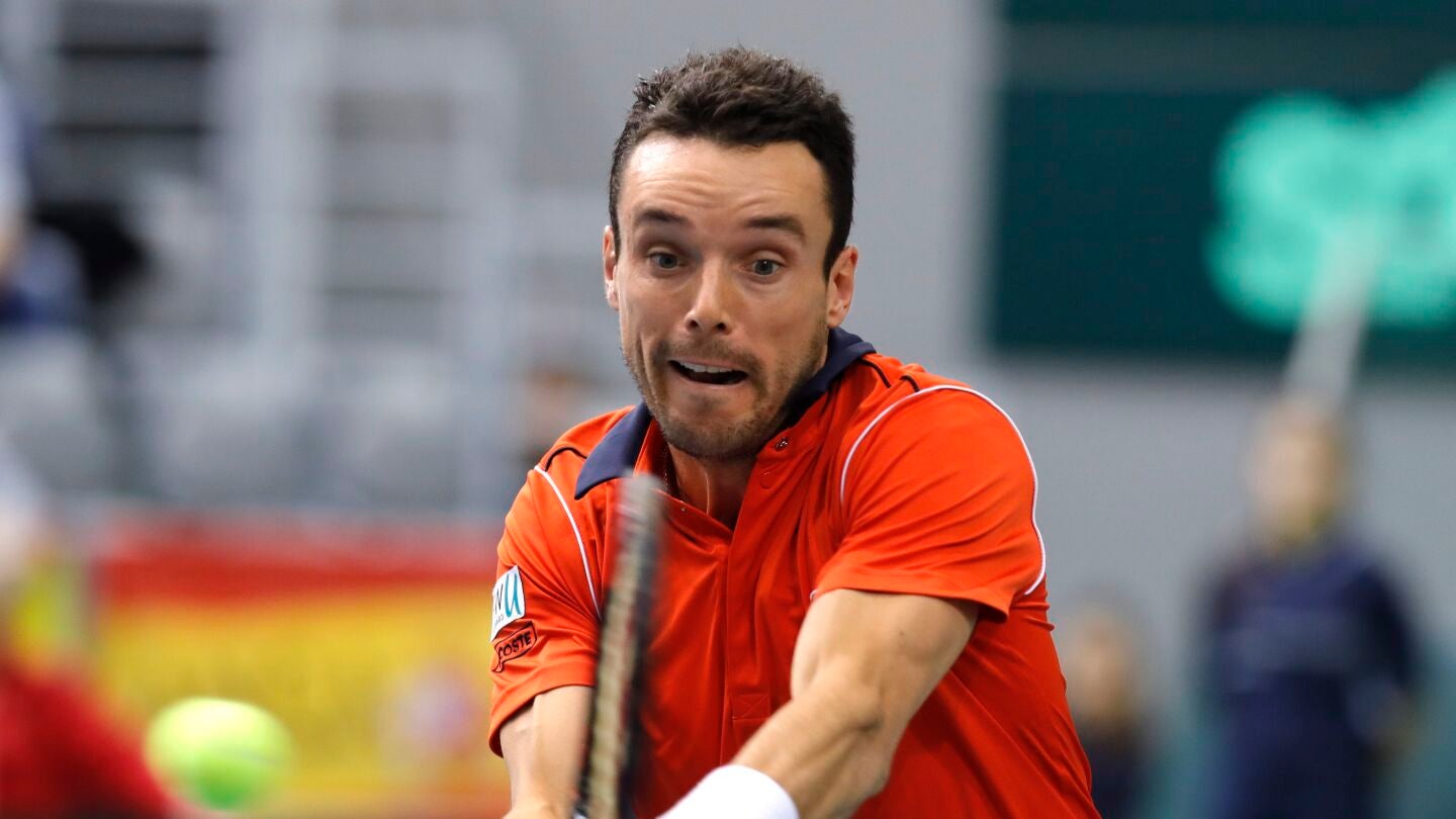 Roberto Bautista, en la eliminatoria ante Croacia