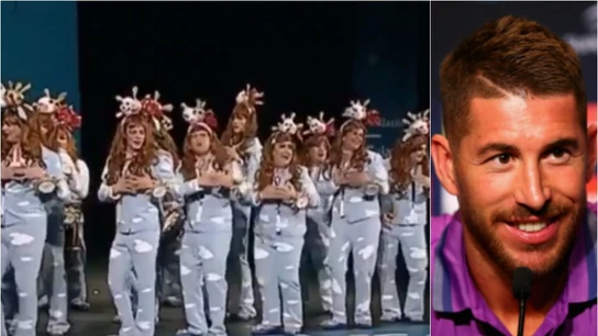 La chirigota de Sergio Ramos en Cádiz La chirigota de Sergio Ramos en Cádiz