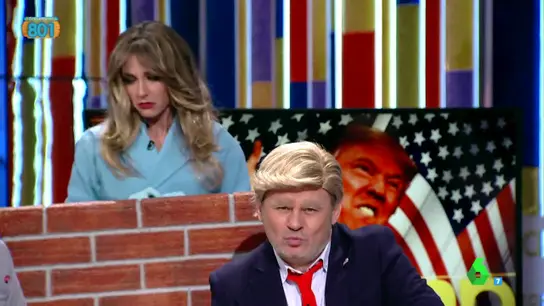 Paco Trump presenta a su mujer Melania Paco Trump presenta a su mujer Melania