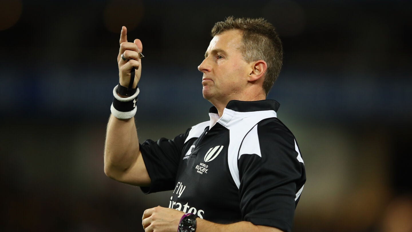 El &aacute;rbitro Nigel Owens