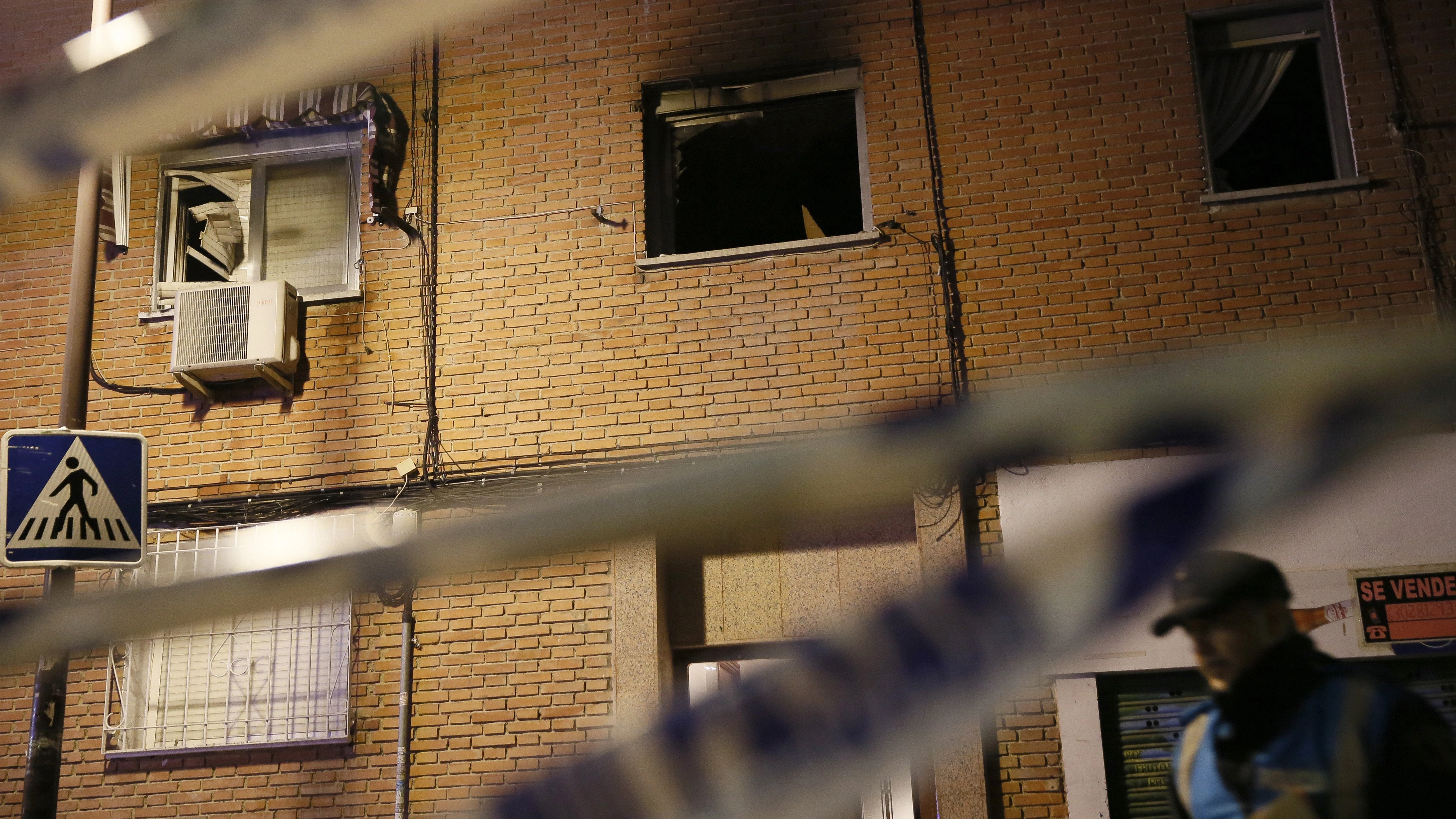 Explosión en un edificio de San Sebastián de los Reyes