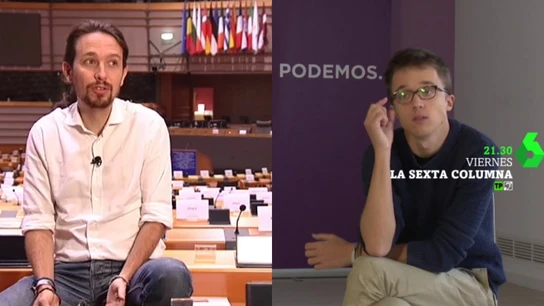 Pablo Iglesias e Íñigo Errejón Pablo Iglesias e Íñigo Errejón