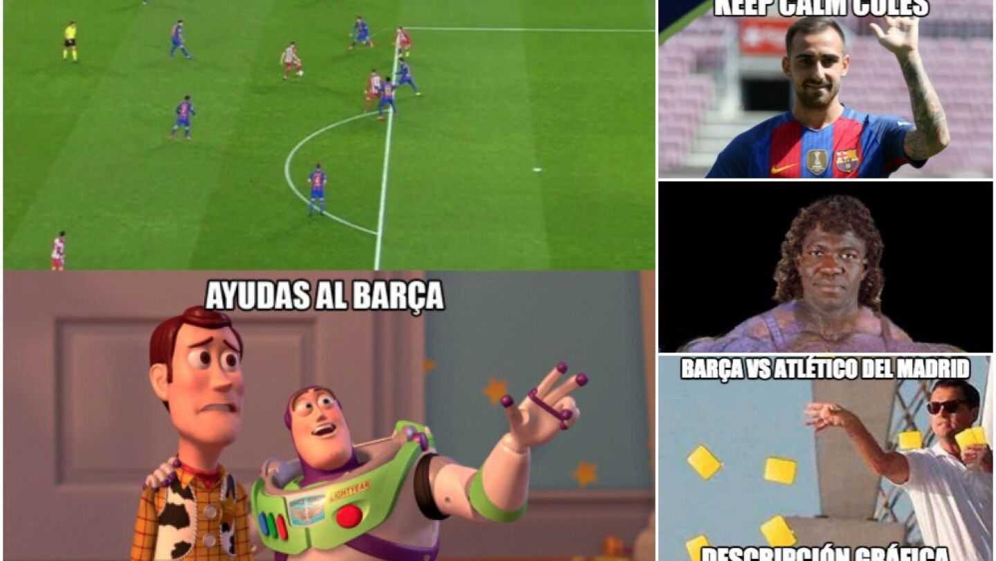 Los 'memes' del Barcelona-Atl&eacute;tico