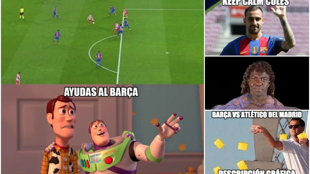 Los 'memes' del Barcelona-Atlético Los 'memes' del Barcelona-Atlético