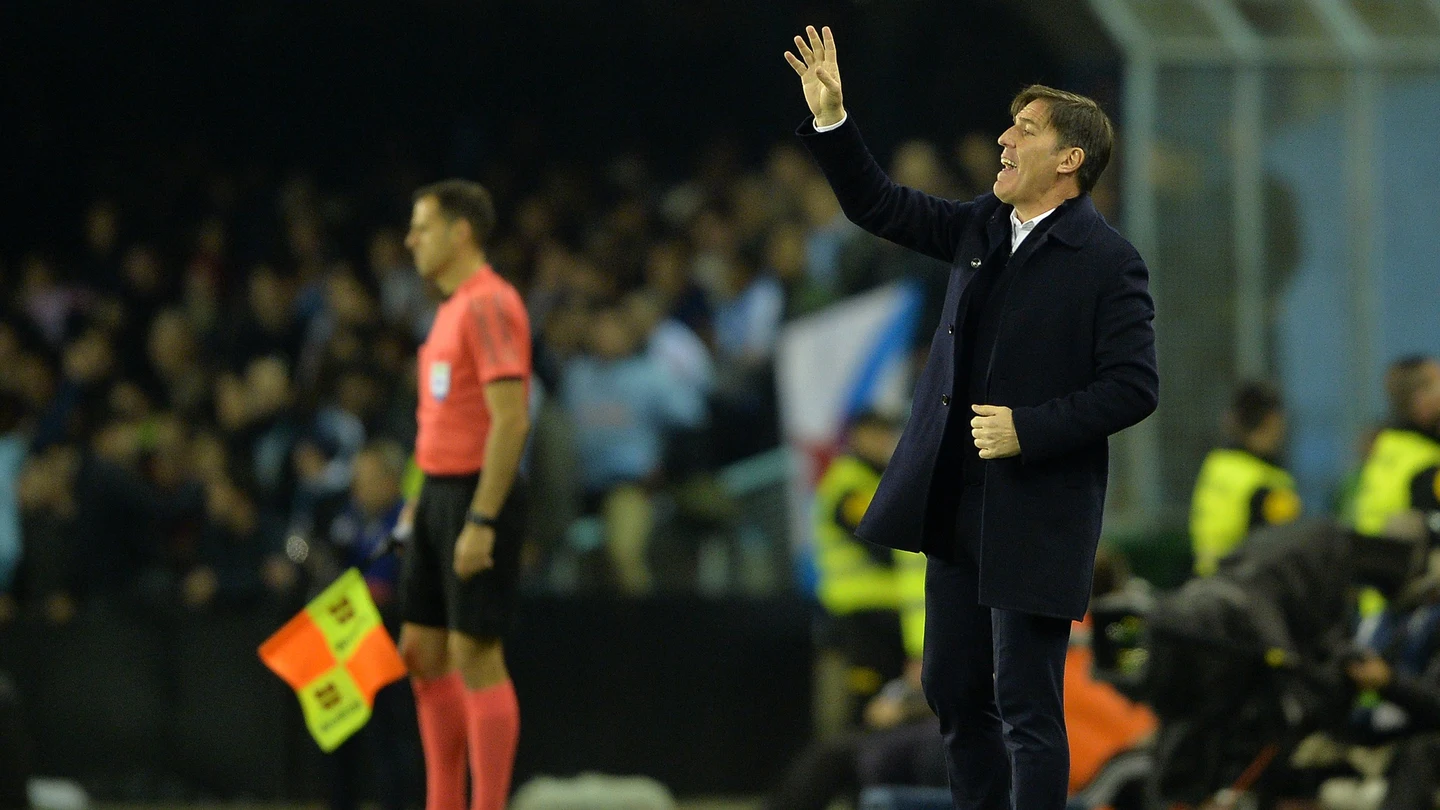 Eduardo Berizzo, entrenador del R.C Celta de Vigo Eduardo Berizzo, entrenador del R.C Celta de Vigo