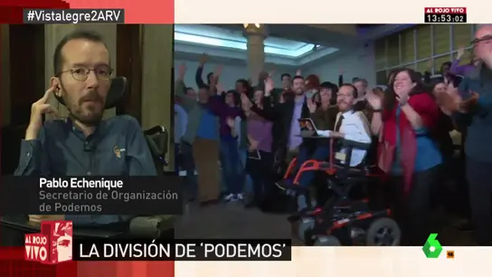 Pablo Echenique en ARV Pablo Echenique en ARV
