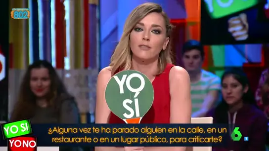 Anna Simon, en 'Yo sí, yo no' Anna Simon, en 'Yo sí, yo no'