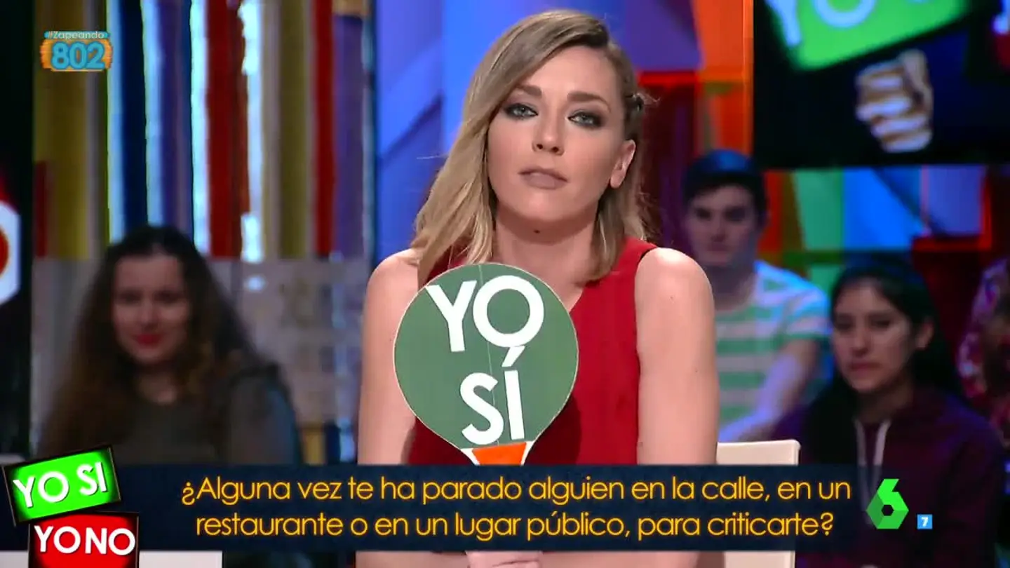 Anna Simon, en 'Yo sí, yo no' Anna Simon, en 'Yo sí, yo no'