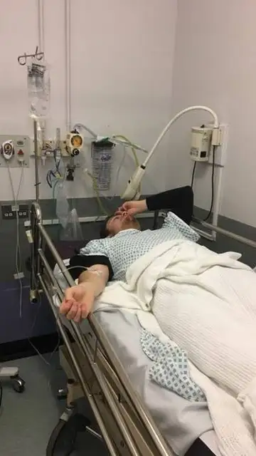 George Magraw, el joven que sufrió una lesión en la columna vertebral tras saltar desde un trampolín en Flip Out Chester George Magraw, el joven que sufrió una lesión en la columna vertebral tras saltar desde un trampolín en Flip Out Chester