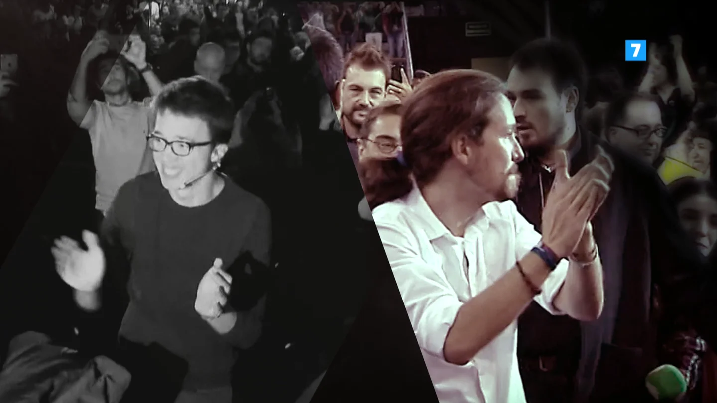 Íñigo Errejón y Pablo Iglesias Íñigo Errejón y Pablo Iglesias